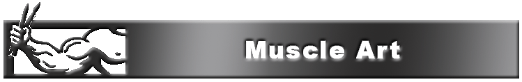muscle art banner