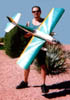Jeff and Bingo 40 model plane