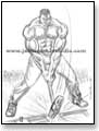 John Henry swinging hammer