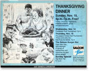 Thanksgiving parody art